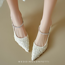 Load image into Gallery viewer, The Jesse Wedding Bridal Heels