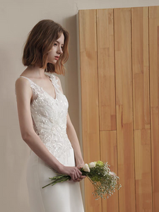 The Millie Wedding Bridal Sleeveless Gown
