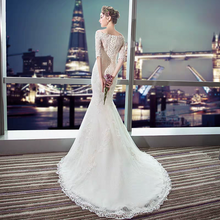 Load image into Gallery viewer, The Renalyda Wedding Bridal Lace Off Shoulder Gown (Available in 2 Styles)