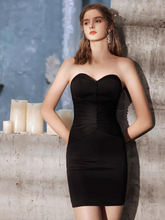 Load image into Gallery viewer, The Lexington Black Tube Short Dress