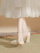 Load image into Gallery viewer, The Heryna Wedding Bridal Heels (Available in 2 colours)