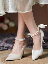 Load image into Gallery viewer, The Hazelle Wedding Bridal Heels (Available in 2 colours)