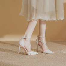 Load image into Gallery viewer, The Harper Wedding Bridal Heels (Available in 2 Colours)