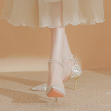 Load image into Gallery viewer, The Hadley Wedding Bridal Heels (Available in 2 Colours)