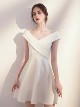 Load image into Gallery viewer, The Patsy White Off Shoulder Dress