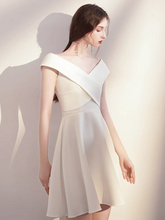 Load image into Gallery viewer, The Patsy White Off Shoulder Dress