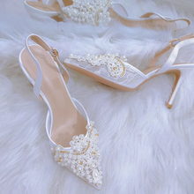 Load image into Gallery viewer, The Akoya Pearl Heels (Available in 2 Styles)