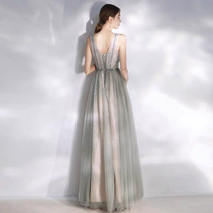 The Cara Ombre Sleeveless Gown
