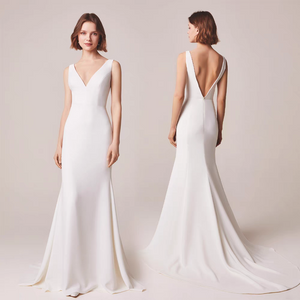 The Sinclair Wedding Bridal Sleeveless Gown