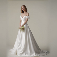 Load image into Gallery viewer, The Stellar Wedding Bridal Off Shoulder Gown