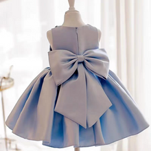 Load image into Gallery viewer, The Lara Blue Flower Girl Dress - WeddingConfetti