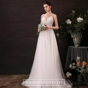 The Rayna Wedding Bridal Sleeveless Gown