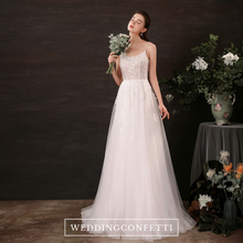 Load image into Gallery viewer, The Rayen Wedding Bridal Sleeveless Gown