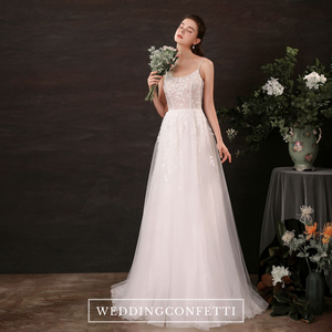 The Rayen Wedding Bridal Sleeveless Gown