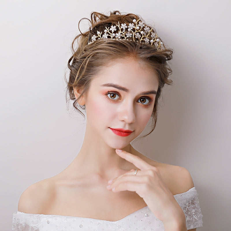 Bridal Crown Tiara (Various Designs) – WeddingConfetti