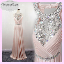 Load image into Gallery viewer, The Lovelia Halter Evening Gown (Many Colours Available) - WeddingConfetti