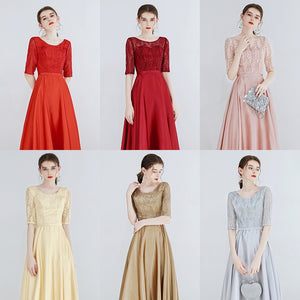 The Zahrina Long Sleeves Gown (Various Colours)