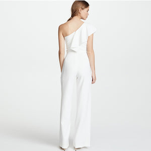 The Tetris White Toga Jumpsuit