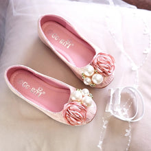 Load image into Gallery viewer, The Melanie Flower Girl Shoes (Available in 2 colours) - WeddingConfetti
