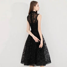 Load image into Gallery viewer, The Lorelie High Collar Lace Sleeveless Dress (Available in 2 colours) - WeddingConfetti