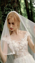 Load image into Gallery viewer, The Gretel Wedding Bridal Scoop Neck Gown