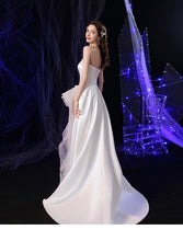 Load image into Gallery viewer, The Lynette Wedding Bridal White Tube Gown