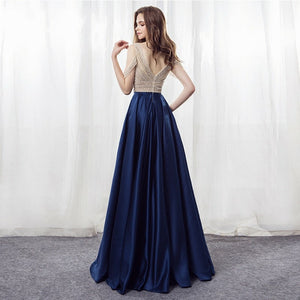 The Shelby Blue Off Shoulder Gown (Available in 2 colours)
