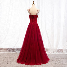 Load image into Gallery viewer, The Valent Sleeveless Red Gown