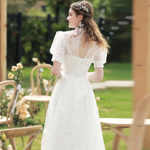 Load image into Gallery viewer, The Lorde Wedding Bridal High Collar Gown