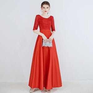 The Zahrina Long Sleeves Gown (Various Colours)