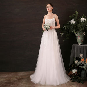 The Rayen Wedding Bridal Sleeveless Gown