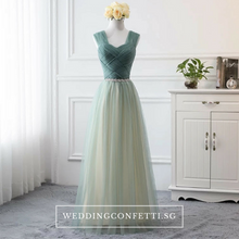 Load image into Gallery viewer, The Athelia Bridesmaid Sleeveless Tulle Dress (Customisable) - WeddingConfetti