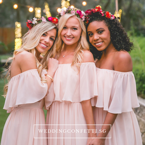 The Deserly Bridesmaid Dress (Customisable) - WeddingConfetti
