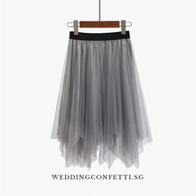 Load image into Gallery viewer, The Lorraine Bridesmaid Layered Tulle Skirt - WeddingConfetti