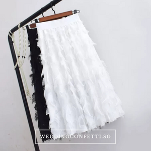 The Fetcher Bridesmaid Feathered Skirt - WeddingConfetti