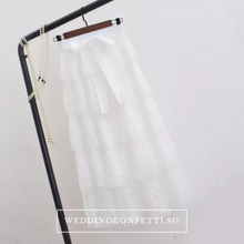 Load image into Gallery viewer, The Simone Bridesmaid Layered Skirt - WeddingConfetti