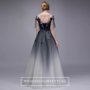 The Ophelle Wedding Bridal Long Illusion Sleeves Dress - WeddingConfetti