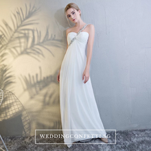 Load image into Gallery viewer, The Jsabella White / Blue / Purple Toga Gown - WeddingConfetti