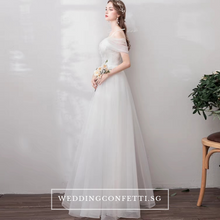 Load image into Gallery viewer, The Sephina Wedding Bridal Bohemian White Dress / Gown - WeddingConfetti