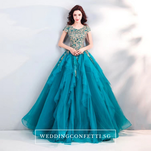 The Antheria Tiffany Sleeveless Ball Gown - WeddingConfetti