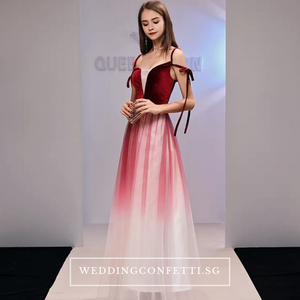 The Sephina Ombre Gown  (Available in 3 colours) - WeddingConfetti
