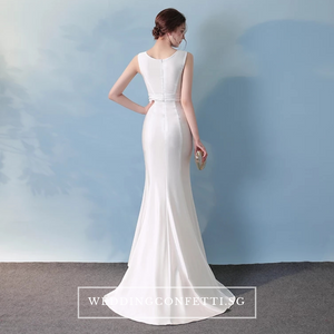 The Calista Sleeveless Dress (Customisable) - WeddingConfetti