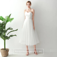 Load image into Gallery viewer, The Quincy Wedding Bridal Bohemian Two Piece Dress - WeddingConfetti