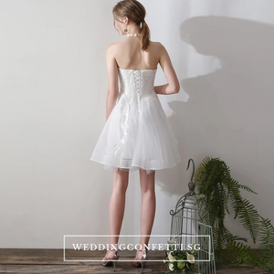 The Terrine Tube Short Gown - WeddingConfetti
