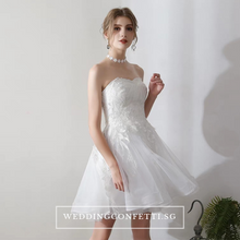 Load image into Gallery viewer, The Terrine Tube Short Gown - WeddingConfetti
