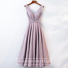 Load image into Gallery viewer, The Cailey Iridescent Sleeveless Gown - WeddingConfetti