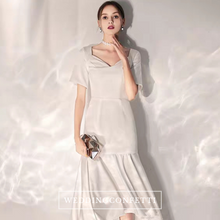 Load image into Gallery viewer, The Calliope Short Sleeve Dress - WeddingConfetti