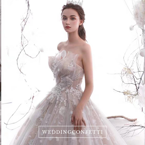 The Anastasia Wedding Bridal Tube Gown - WeddingConfetti