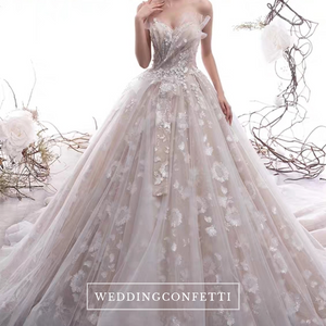 The Anastasia Wedding Bridal Tube Gown - WeddingConfetti