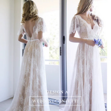 Load image into Gallery viewer, Bohemian Wedding Dresses (Various Designs) - WeddingConfetti